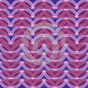 Seamless repeating pattern of halfcircles