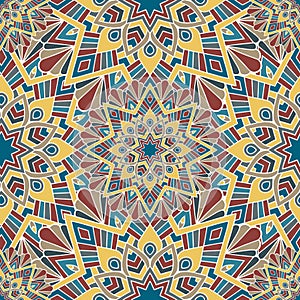 Seamless repeating pattern from the mandala
