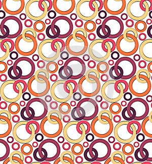 A seamless repeating pattern simulating the chain links.Vector