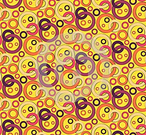 A seamless repeating pattern simulating the chain links.Vector