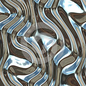 Seamless Repeating Shiny Metal Texture