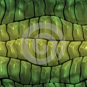 Seamless Reptile Scale Background