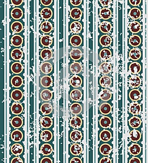 Seamless retro ornament