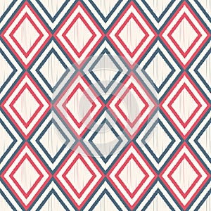 Seamless rhombus mesh pattern