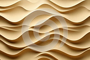 seamless rippling waves in gold, continuously flowing in smooth motion, creating a dynamic and