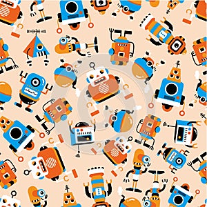 Seamless robot pattern