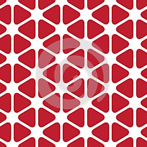 Seamless rounded triangle pattern background