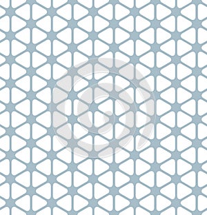Seamless rounded triangle pattern background