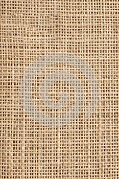 Seamless sackcloth background texture