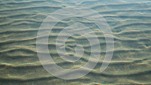 seamless sand dunes under water top view.