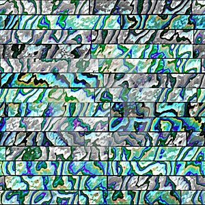 Seamless Sea Nacre Pattern