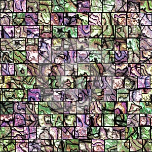 Seamless Sea Nacre Pattern