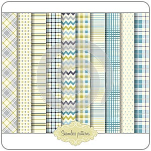 Seamless Set Light Blue