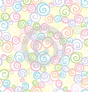 Seamless shell pattern