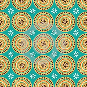 Shweshwe unique circle design