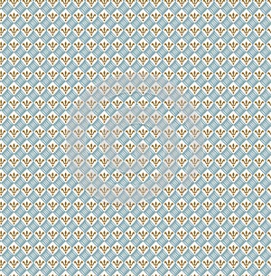 Seamless simple retro geometrical pattern of classic style