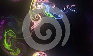 Seamless smoke background 136