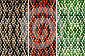 Seamless snakeskin pattern