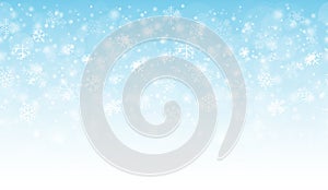seamless snow fall background