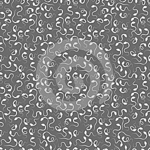 Seamless spermatozoon semen background pattern