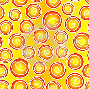 Seamless spiral pattern