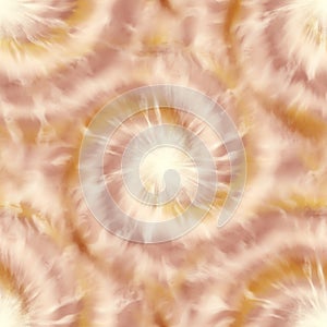 Seamless spiral tie dye pattern for surface design print