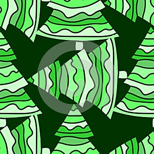 Seamless spuce tree background