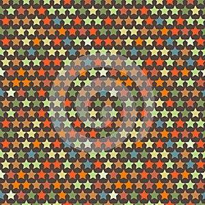 Seamless star pattern.