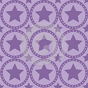 Seamless star pattern