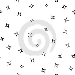 Seamless star pattern