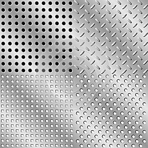 Seamless steel background