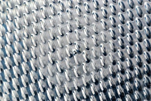 Seamless steel diamond plate surface texture background