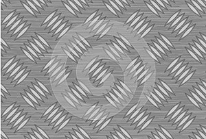Seamless steel diamond plate vector