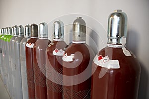 Seamless Steel Industrial Gas Cylinders photo