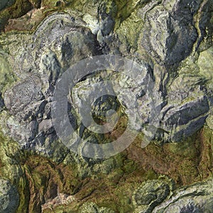 Seamless Stone Terrain Background