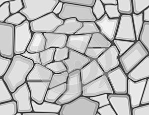 Seamless stone wall texture