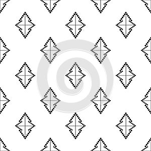 Seamless Stripe With Circles Pattern Repeated Fabric Textile Tile Interior Design Useable Pattern On White Background