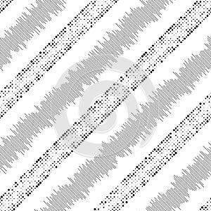 Seamless Stripe and Line Pattern