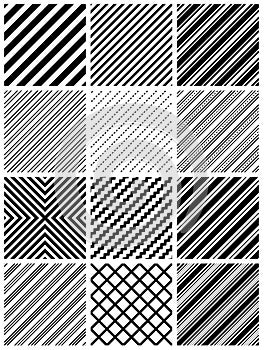 Seamless stripe pattern