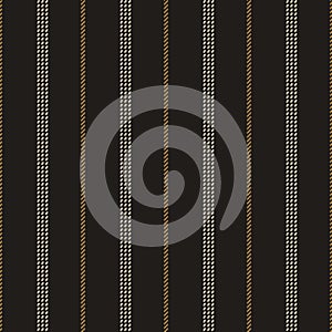 Seamless stripe pattern in black, gold brown, beige. Seamless abstract geometric elegant textured vertical lines for spring autumn