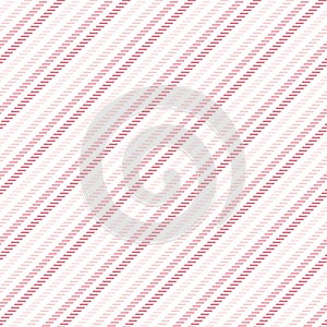 Seamless stripe vector in coral pink gradient and white. Textured spring summer graphic background for gift paper, dress, shirt.