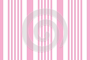 Seamless striped background in white and pink
