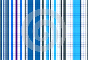 Seamless striped blue pattern