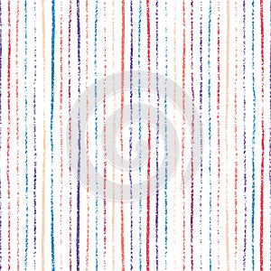 Seamless striped knitting pattern