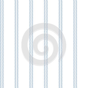 Seamless stripes pattern in light blue and white. Background for cotton or linen dress, shirt, other modern spring summer fashion.