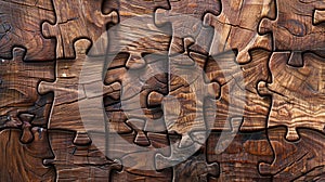 Seamless Symmetry: The Puzzle of Wood Texture