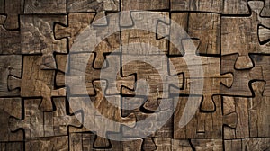 Seamless Symmetry: The Puzzle of Wood Texture