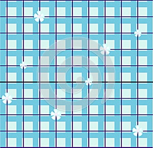 Seamless tablecloth pattern