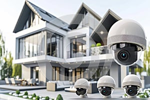 Seamless tech integration and high-resolution surveillance systems integrate with security and video monitoring for comprehensive