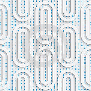 Seamless Tech Pattern. Abstract Contemporary Background